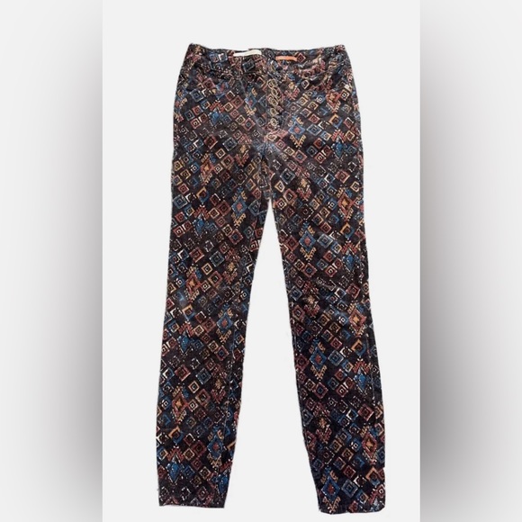 Antropologie Pilcro Pant Women 26
Rust Tribal Corduroy Hi Rise Skinny
Button Fly - Picture 2 of 7